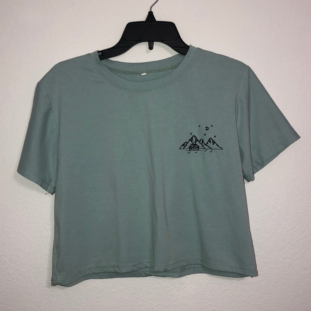 Cropped shirt from Shein